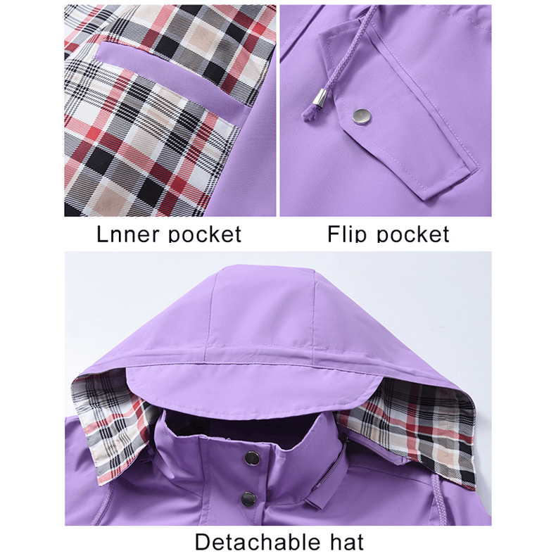 Chaqueta Impermeable, Ligera y Elegante para Mujer