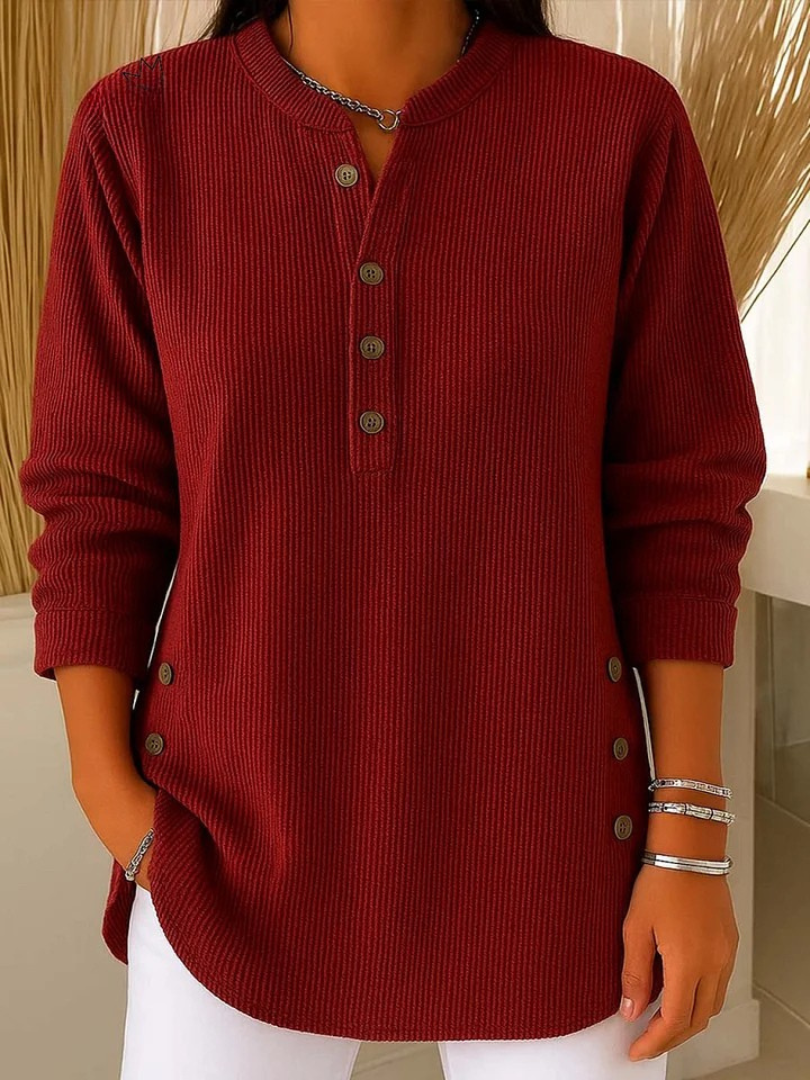 Begoña | Túnica Henley con Botones