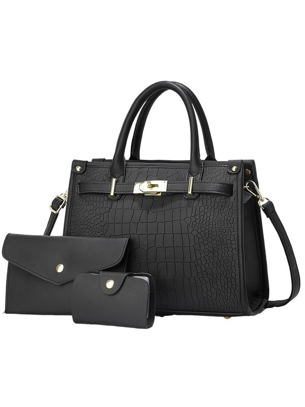 Bella Borsa - Bolso Cruzado Grabado Cocodrilo