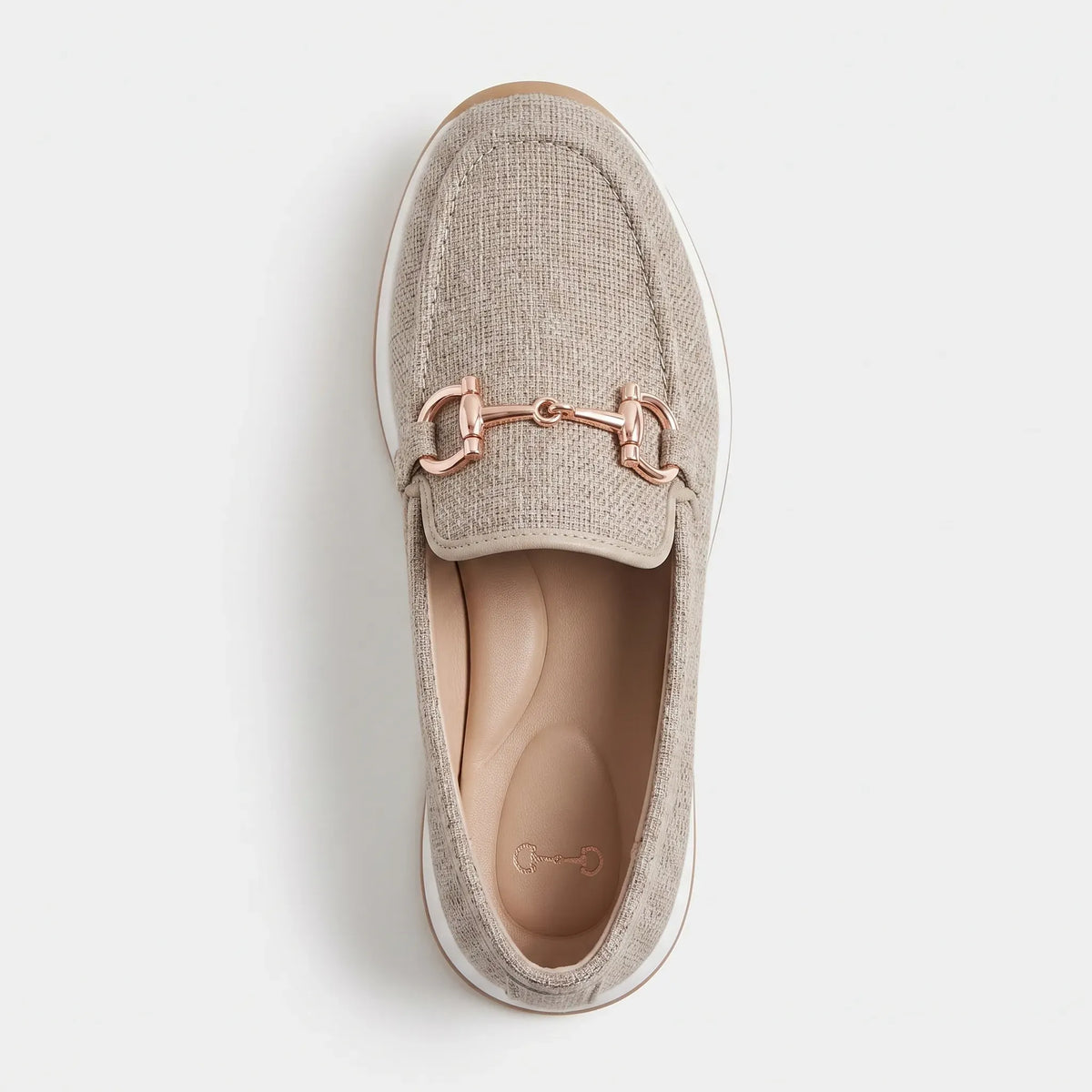 Sandra — Mocasín con Detalle de Cadena Metálica