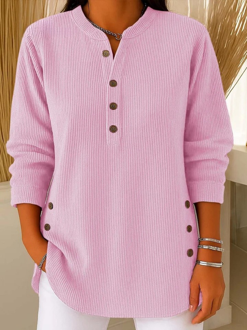 Begoña | Túnica Henley con Botones