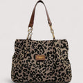 Lévrier – Bolso de Compras de Lona Leopardo