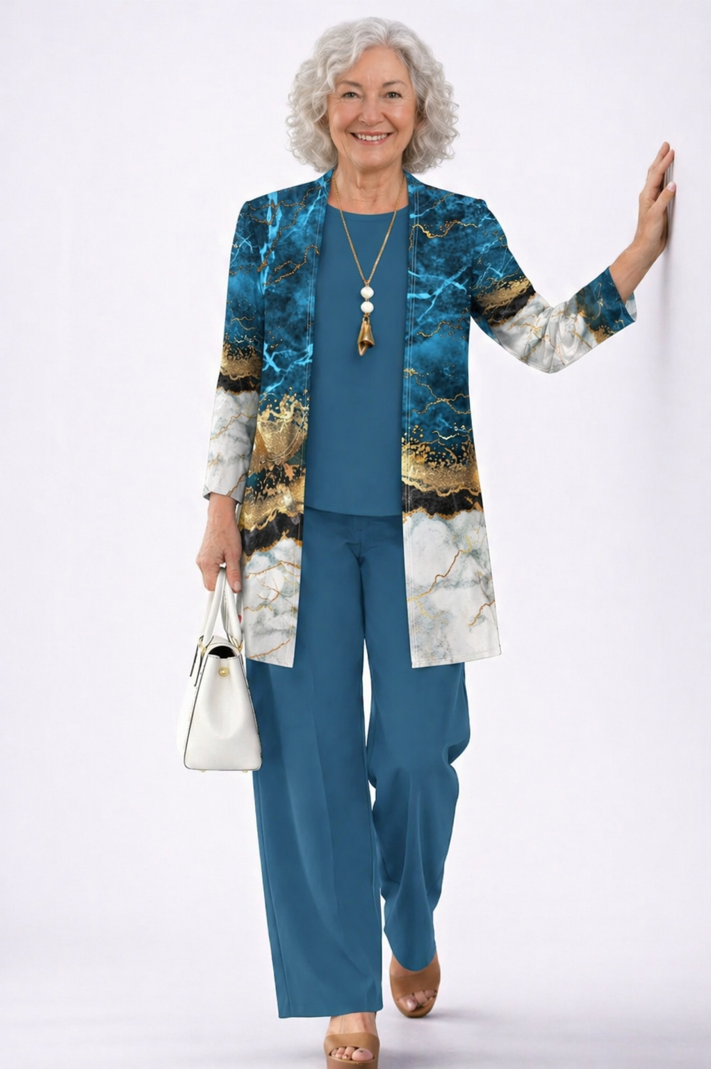 Sofía | Conjunto de Tres Piezas Elegancia Clásica