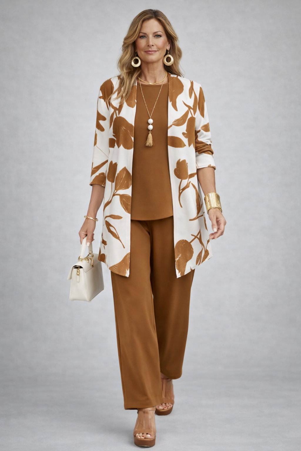 Cristina | Conjunto de Tres Piezas Elegancia Clásica