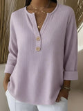 Pilar | Top Henley con Botones