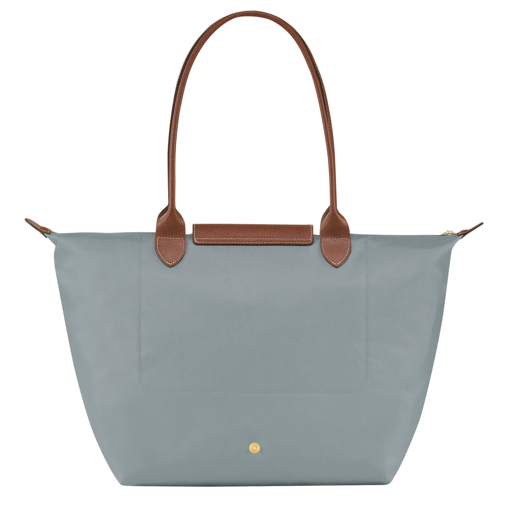 Bolso Clásico - Tote Le Pliage Grande, Gris Acero