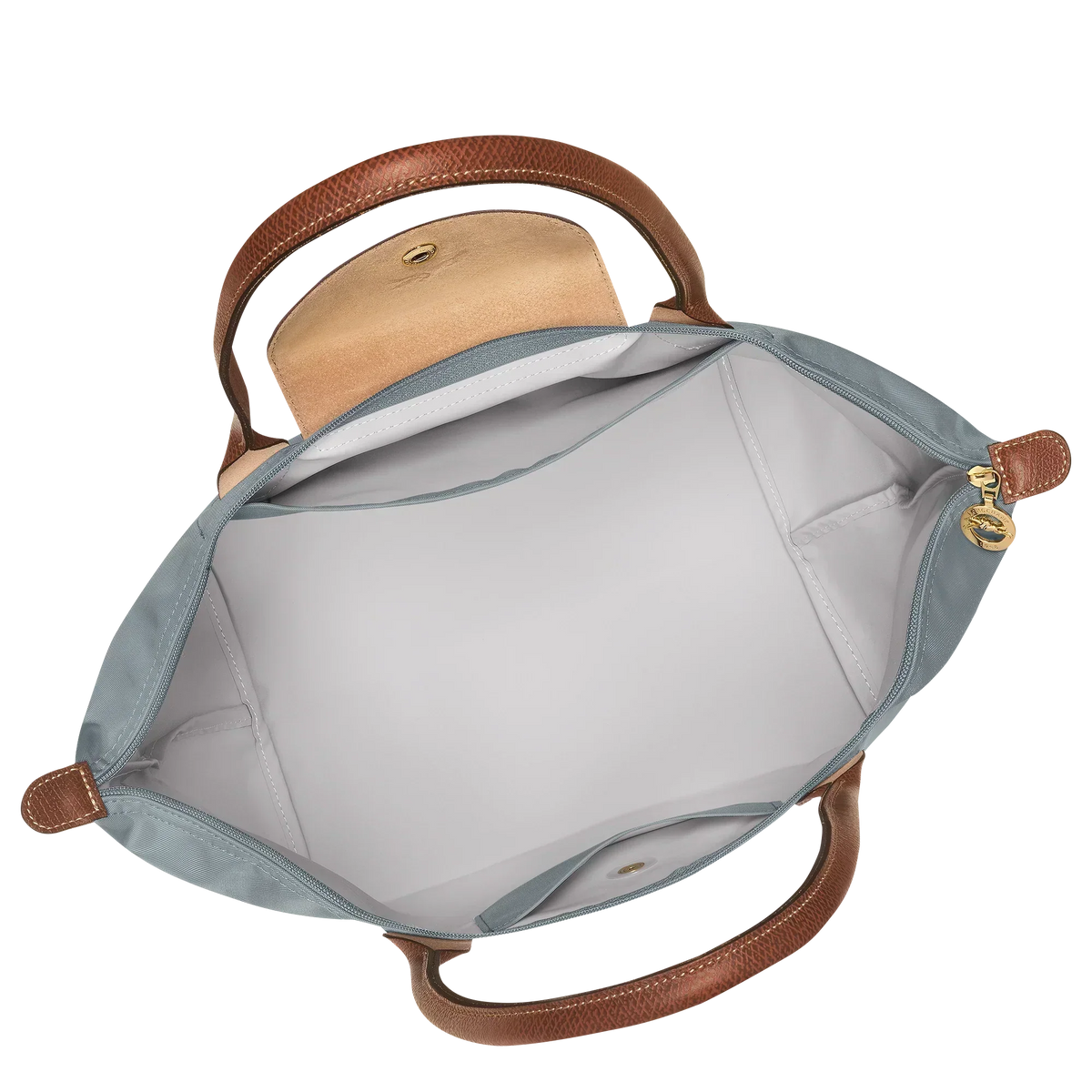 Bolso Clásico - Tote Le Pliage Grande, Gris Acero