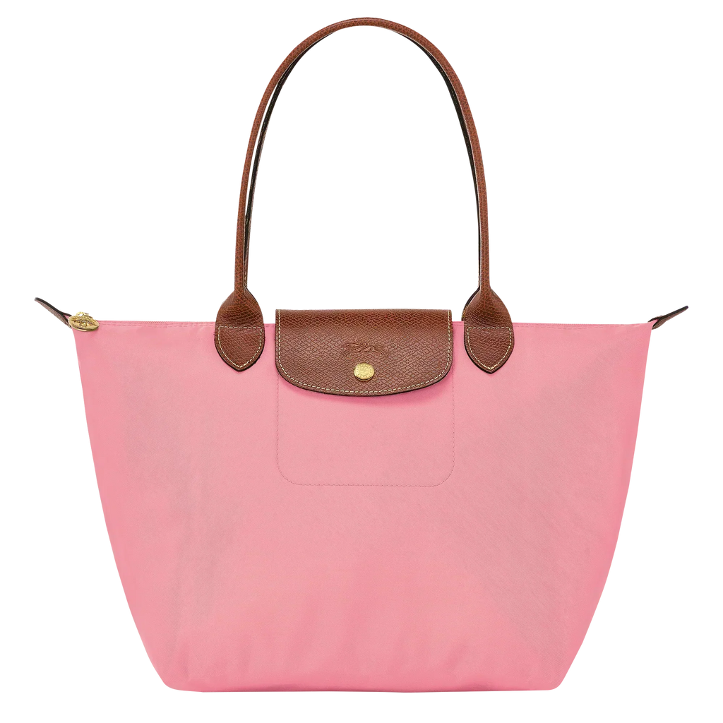 Bolso Clásico - Tote Le Pliage Mediano, Crema