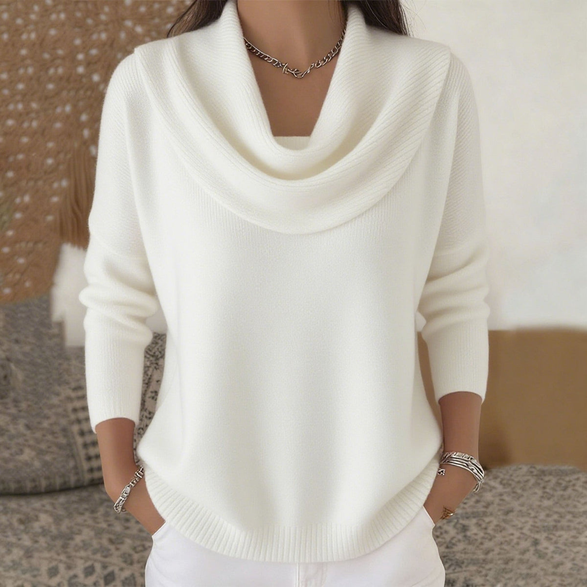 Maite | Jersey de Cuello Alto