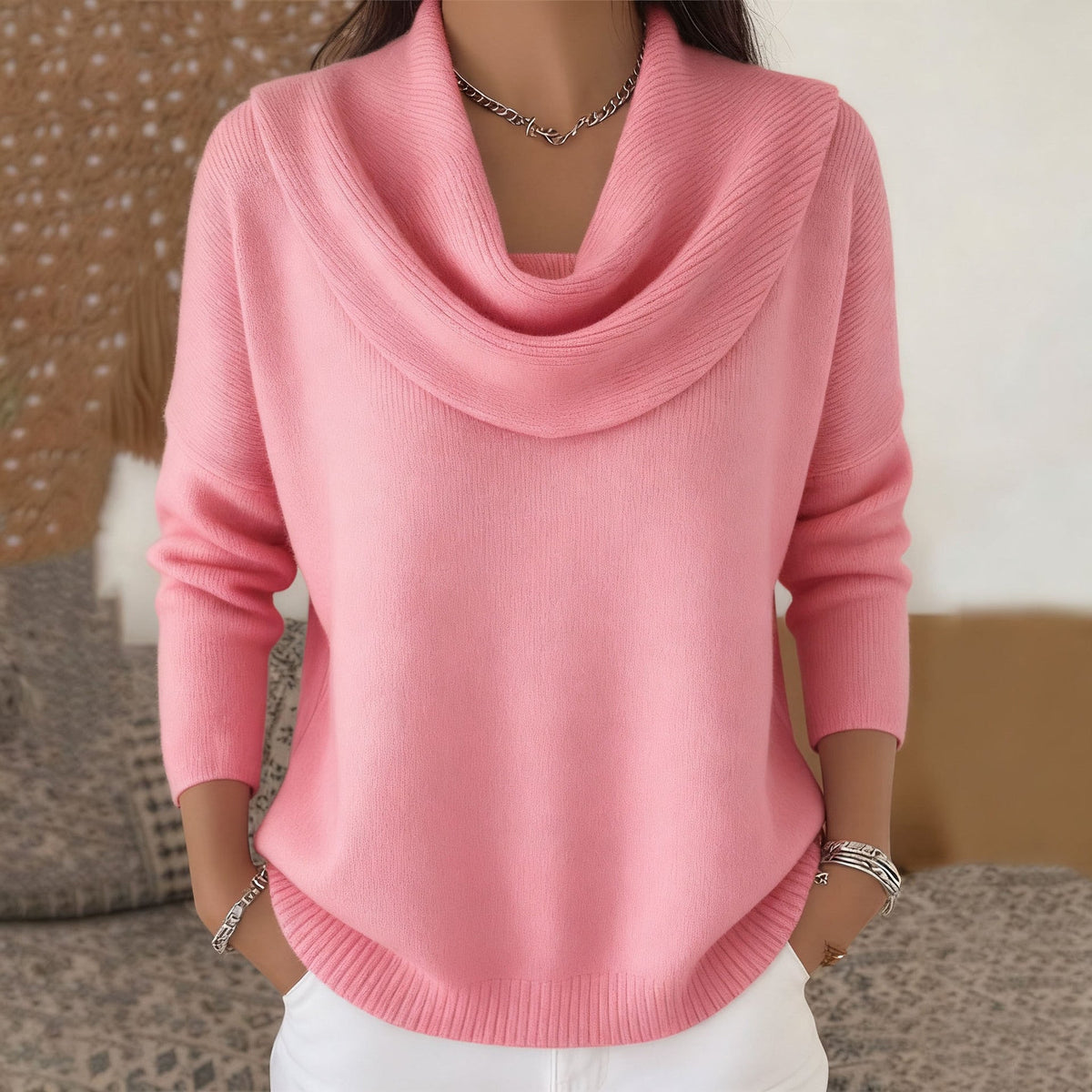 Maite | Jersey de Cuello Alto