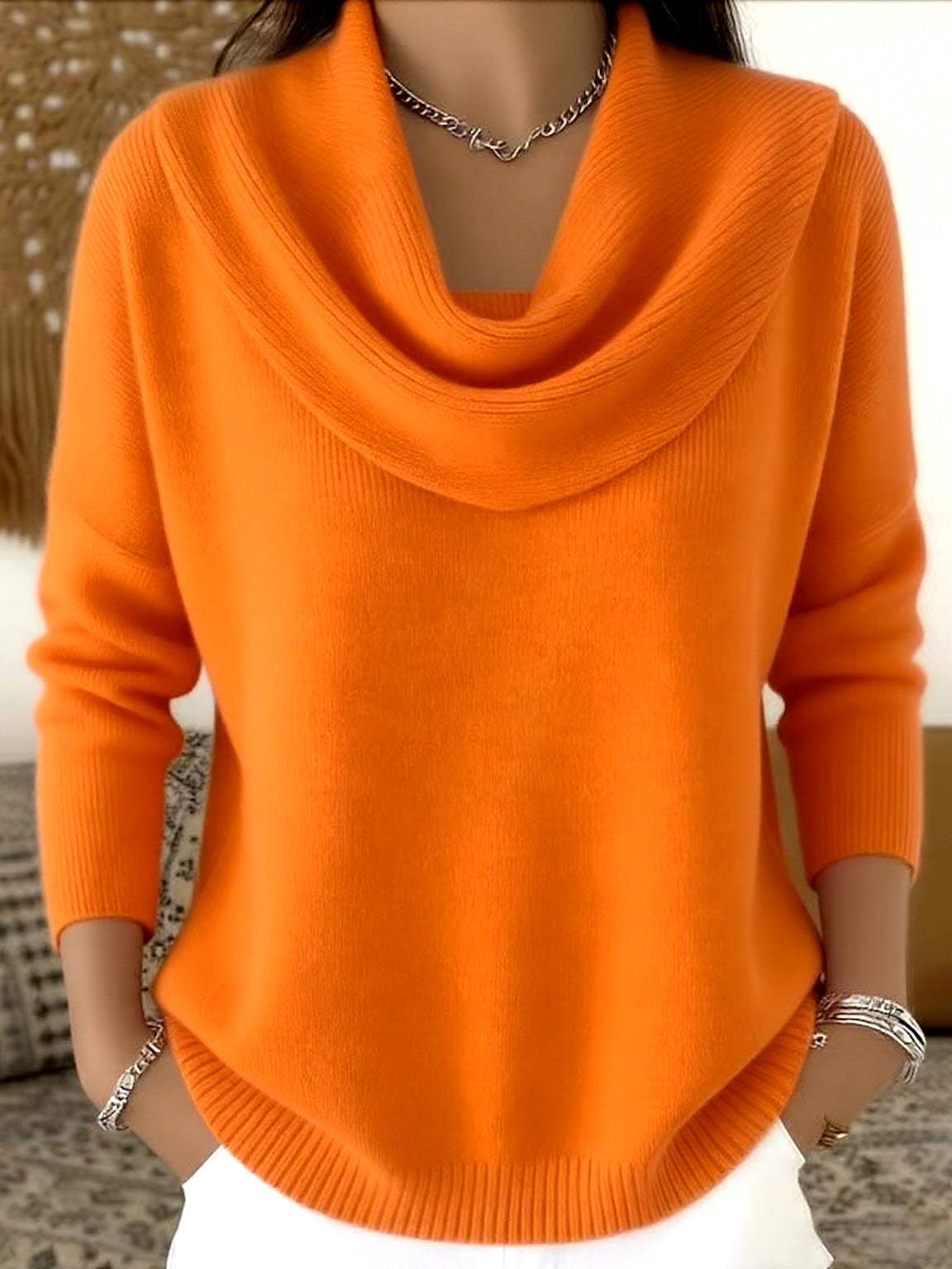 Maite | Jersey de Cuello Alto
