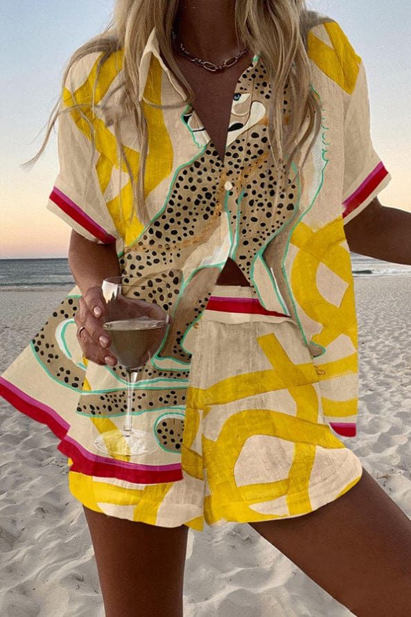 SAVANNA | Conjunto Coordinado de Verano: Outfit Completo, Fresco y a la Moda