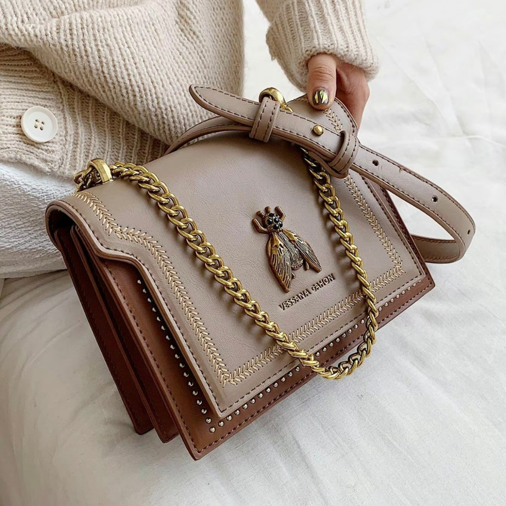 Éloria Paris - Bolso de Mano de Cadena de Lujo