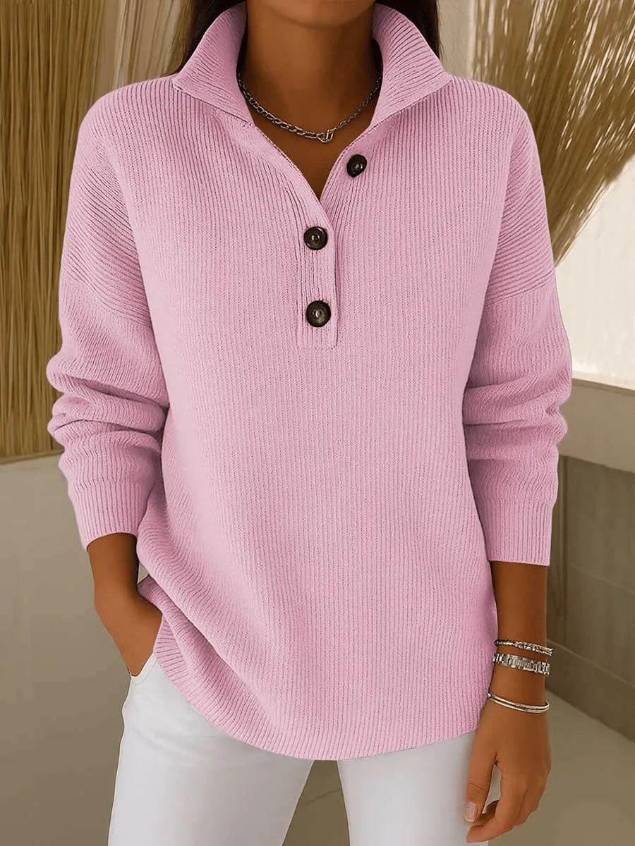 Soledad | Jersey Polo de Cuello en V