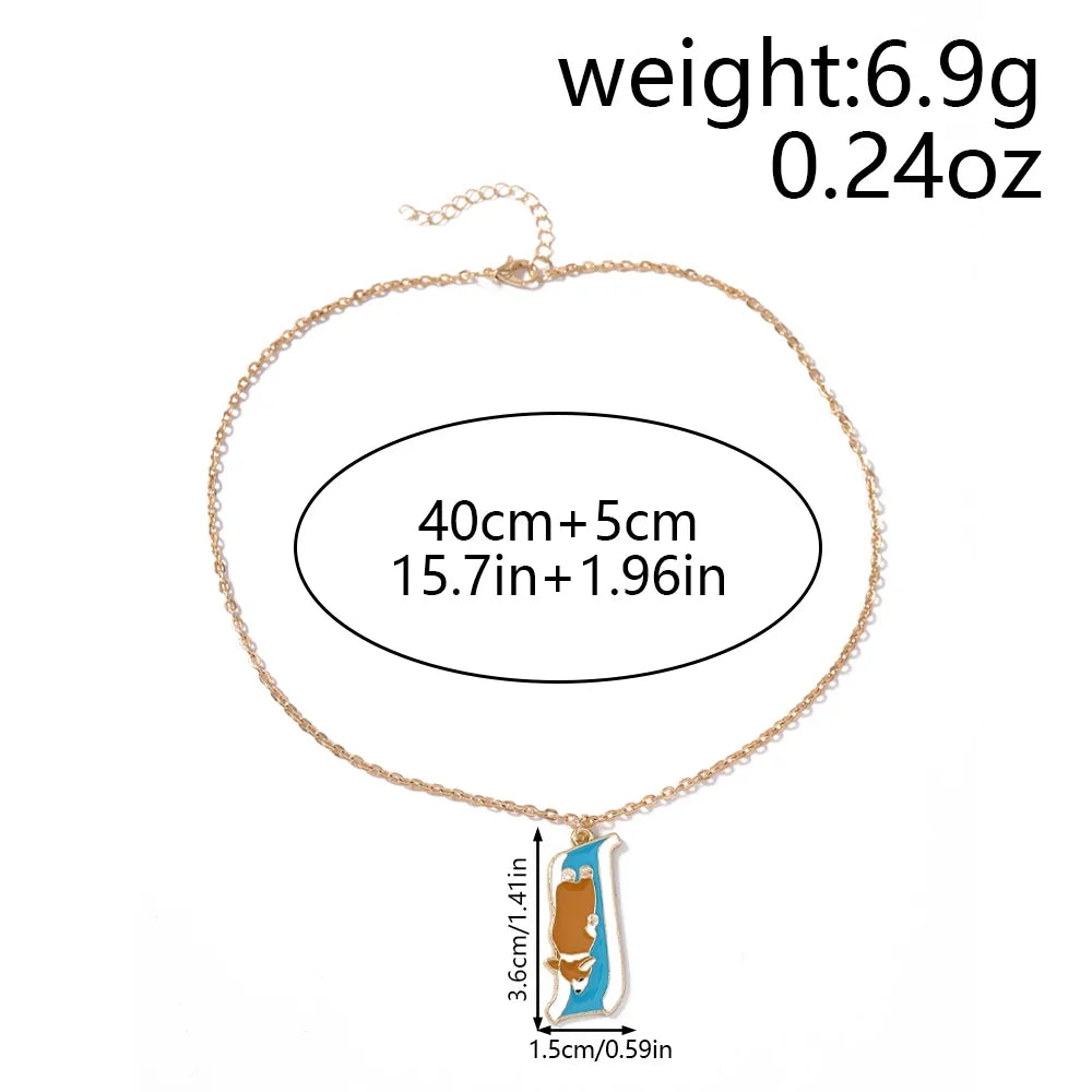Perro salchicha| Collar con Colgante