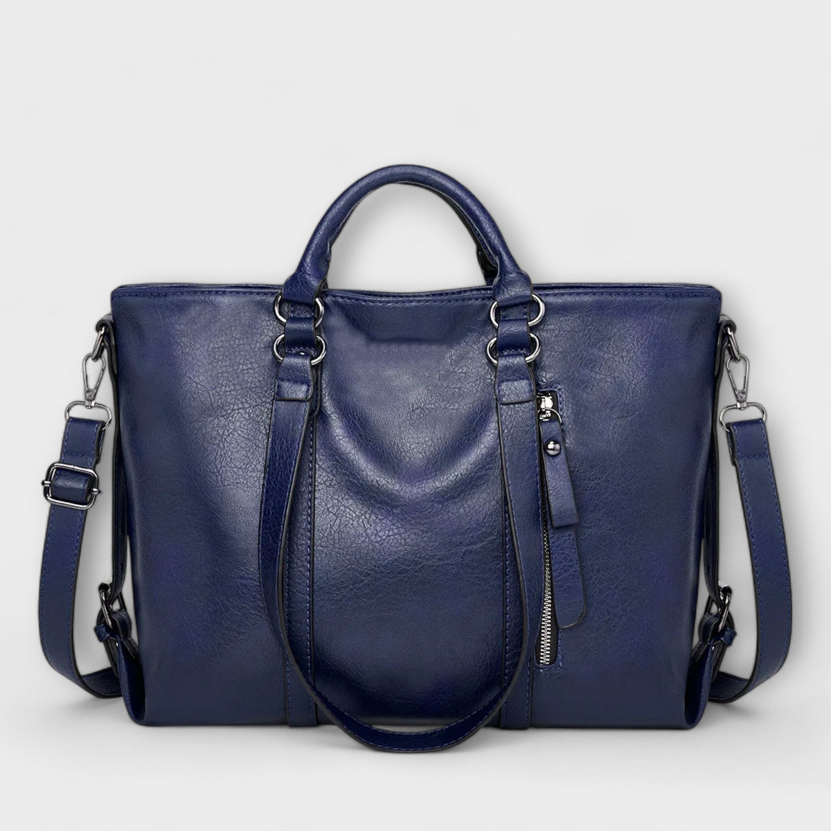 Olívia - Bolso de Mano de Piel Grande