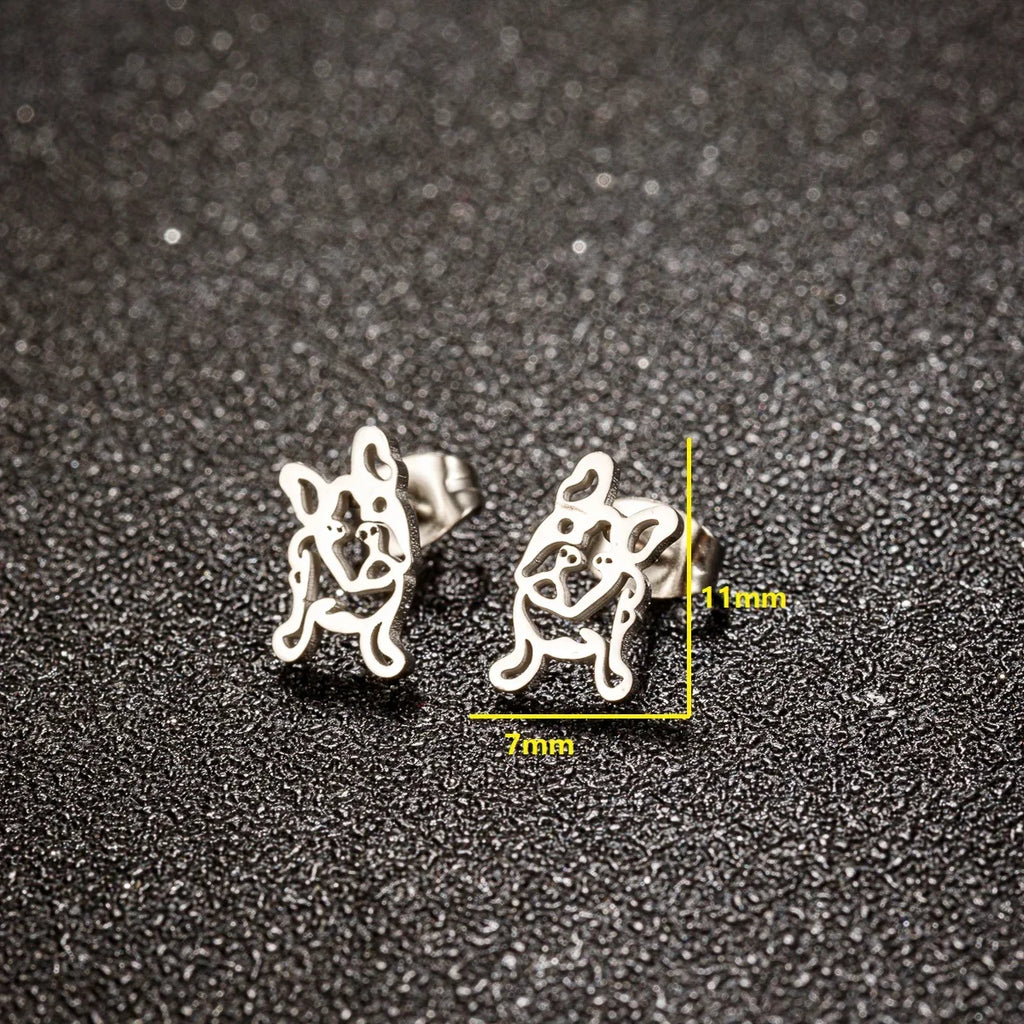 Perritos | Pendientes de Botón