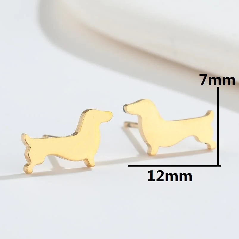 Perritos | Pendientes de Botón