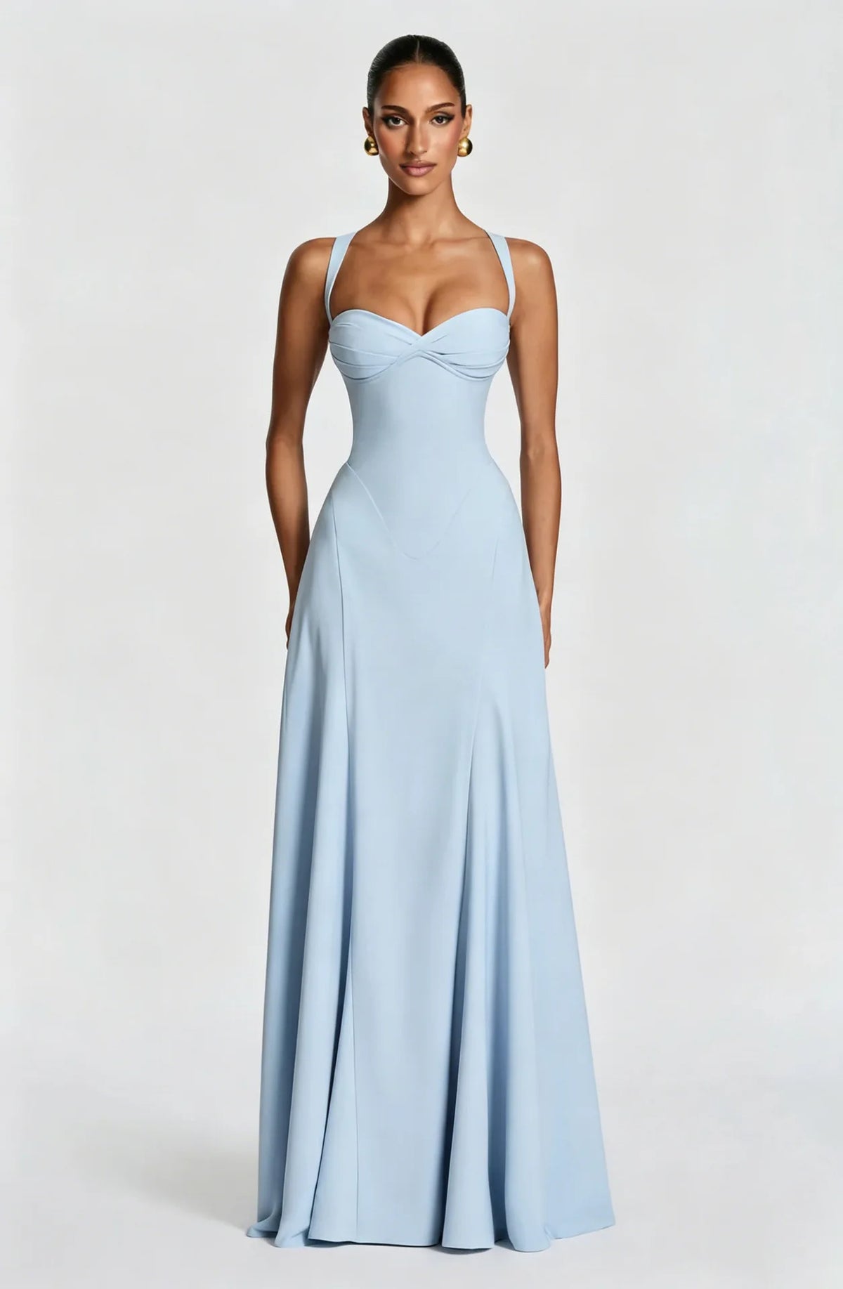 Vestido Aurora  Elegante Espalda Descubierta