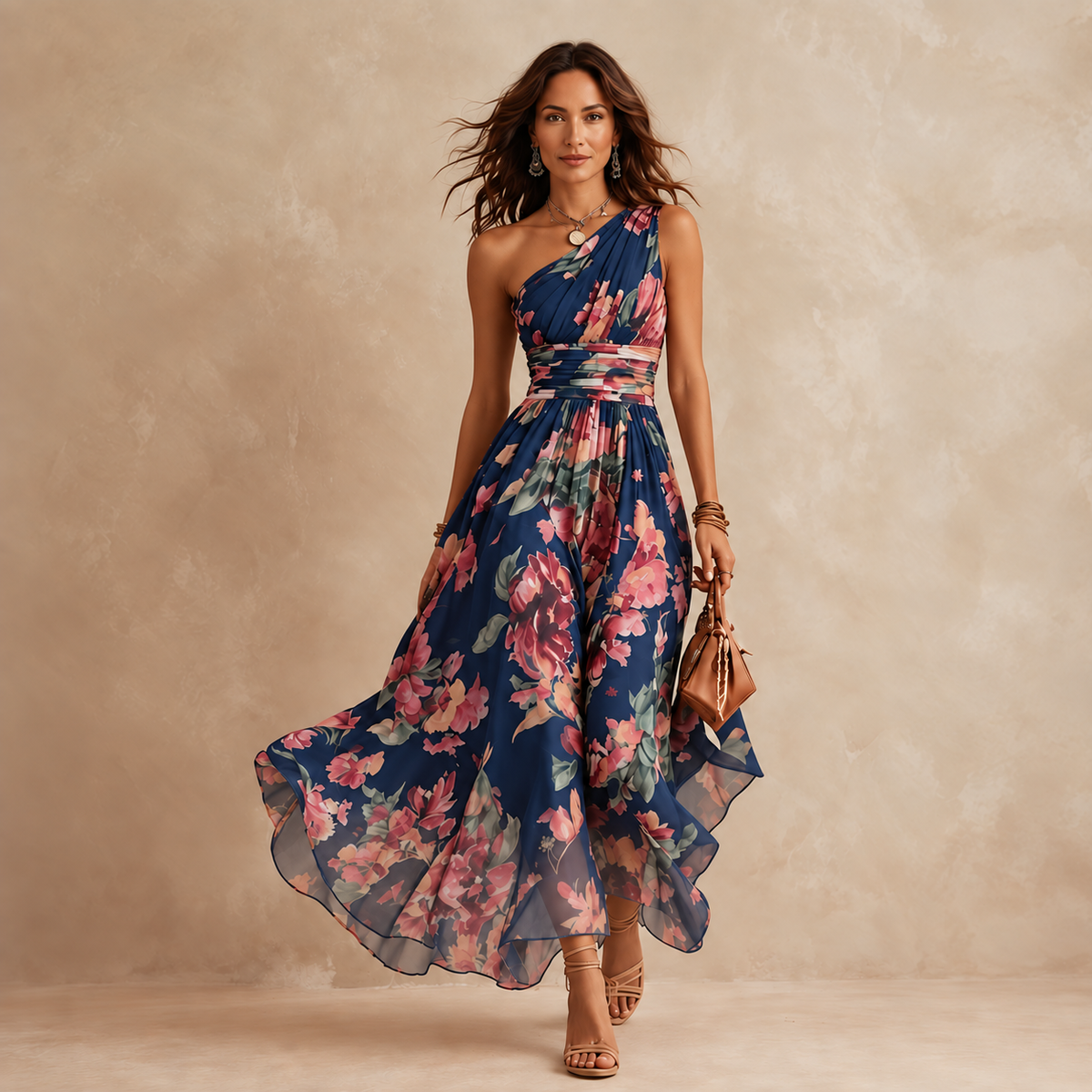 Lucia | Vestido Floral Maxi