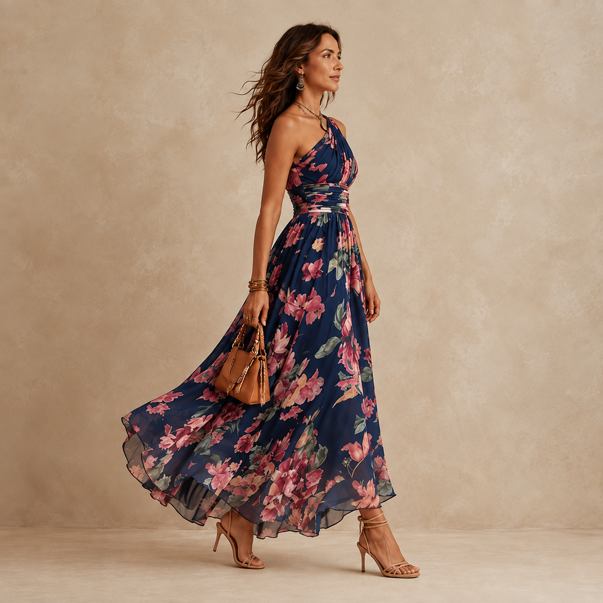 Lucia | Vestido Floral Maxi