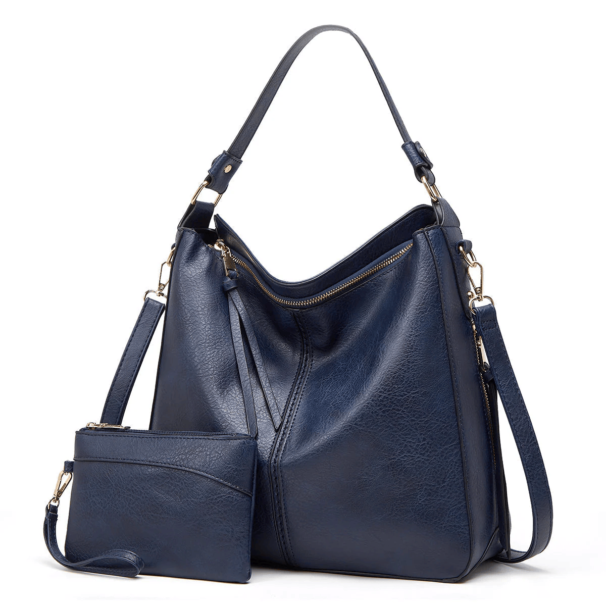 Étoile de Ville – Bolso de Mano Vintage Clásico de Piel
