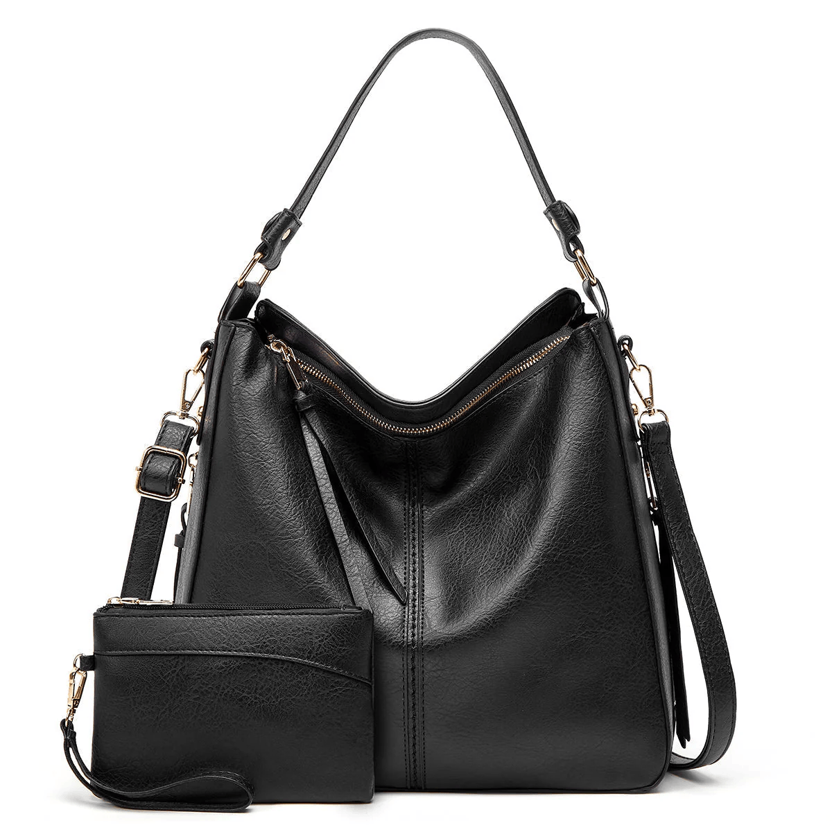 Étoile de Ville – Bolso de Mano Vintage Clásico de Piel
