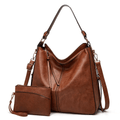 Étoile de Ville – Bolso de Mano Vintage Clásico de Piel