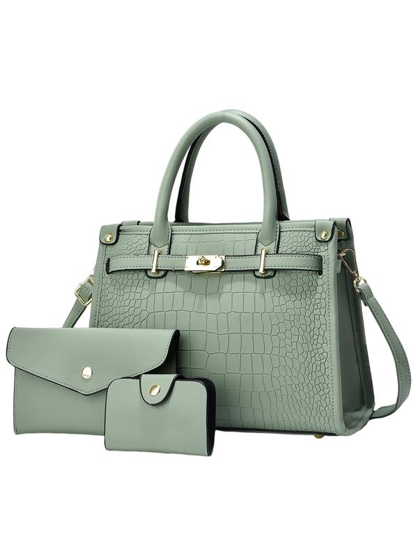 Bella Borsa - Bolso Cruzado Grabado Cocodrilo