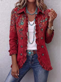 Carlotta | Chaqueta Bohemia Paisley con Volantes