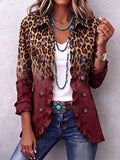 Livia | Blazer Leopardo Degradado con Volantes