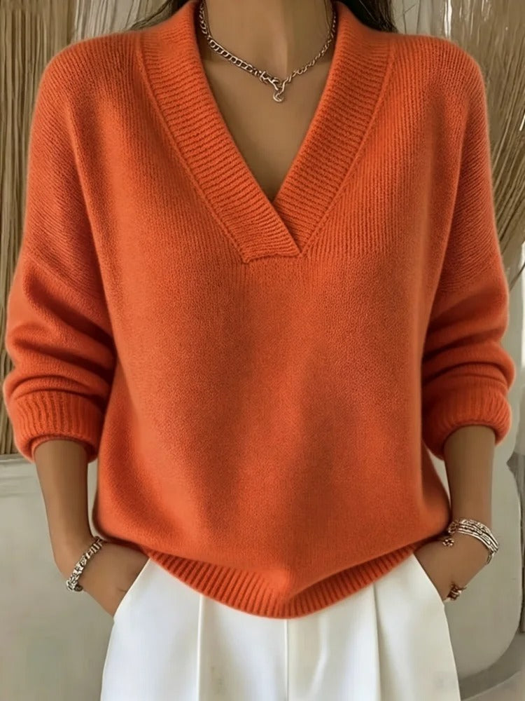 Lucía | Jersey de Cuello en V
